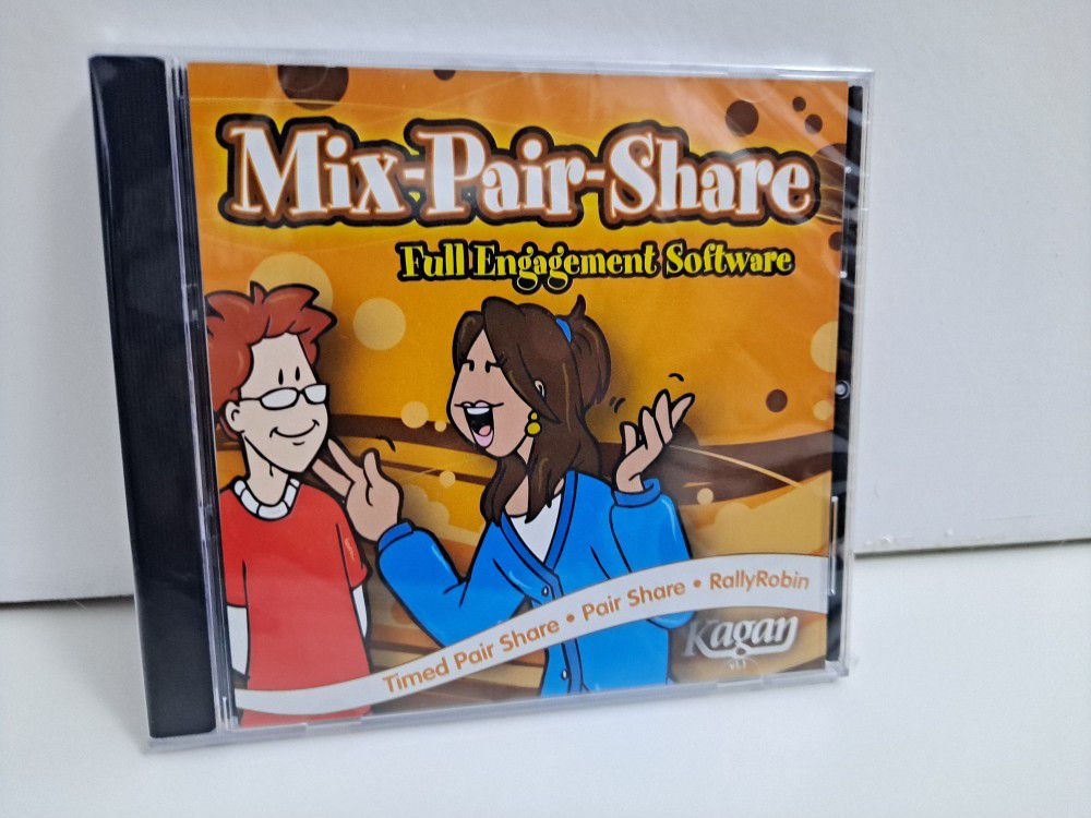 Kagan Mix-Pair-Share Full Engagement Software v1.1 CD