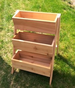 3-tiered Handmade Outdoor Planter Box