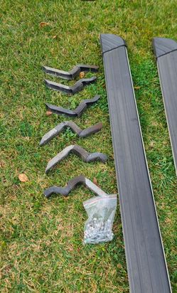 5th Gen toyota 4runner running boards with brackets and hardware