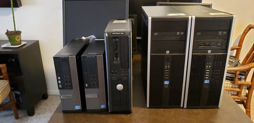Dell Optiplex & HP Elite Desktops