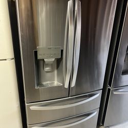 LG 4 Door Stainless Steel Refrigerador
