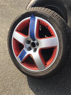 Emergency Rim Repair & powder coating!