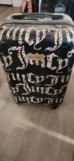 Juicy couture carryon luggage