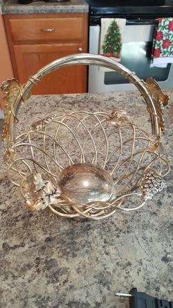 Godinger Silver Bowl/Basket