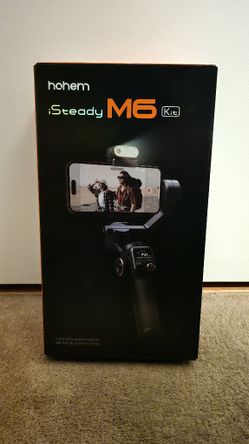 Hohem iSteady M6 3-Axis Smartphone Gimbal with Al Vision Sensor and REMOTE