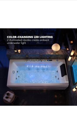 Empav massage bath tub