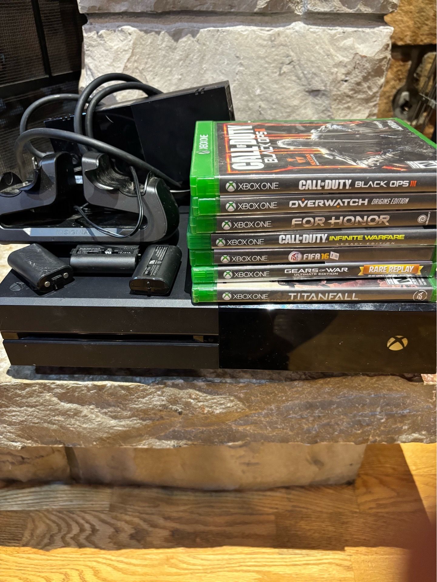 Xbox One with games