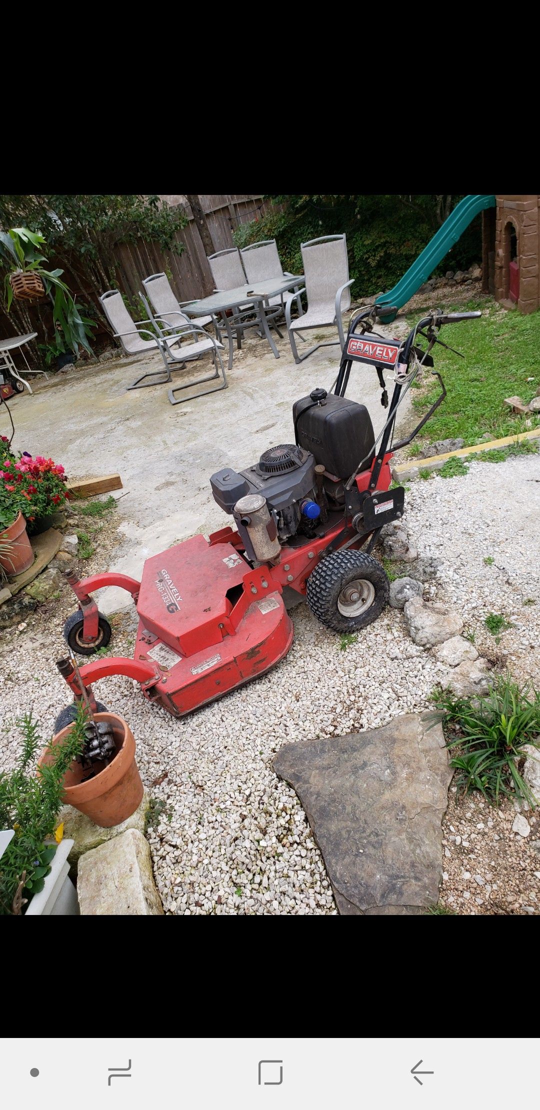 Gravely lawn mower 34 inch for Sale in San Antonio TX OfferUp