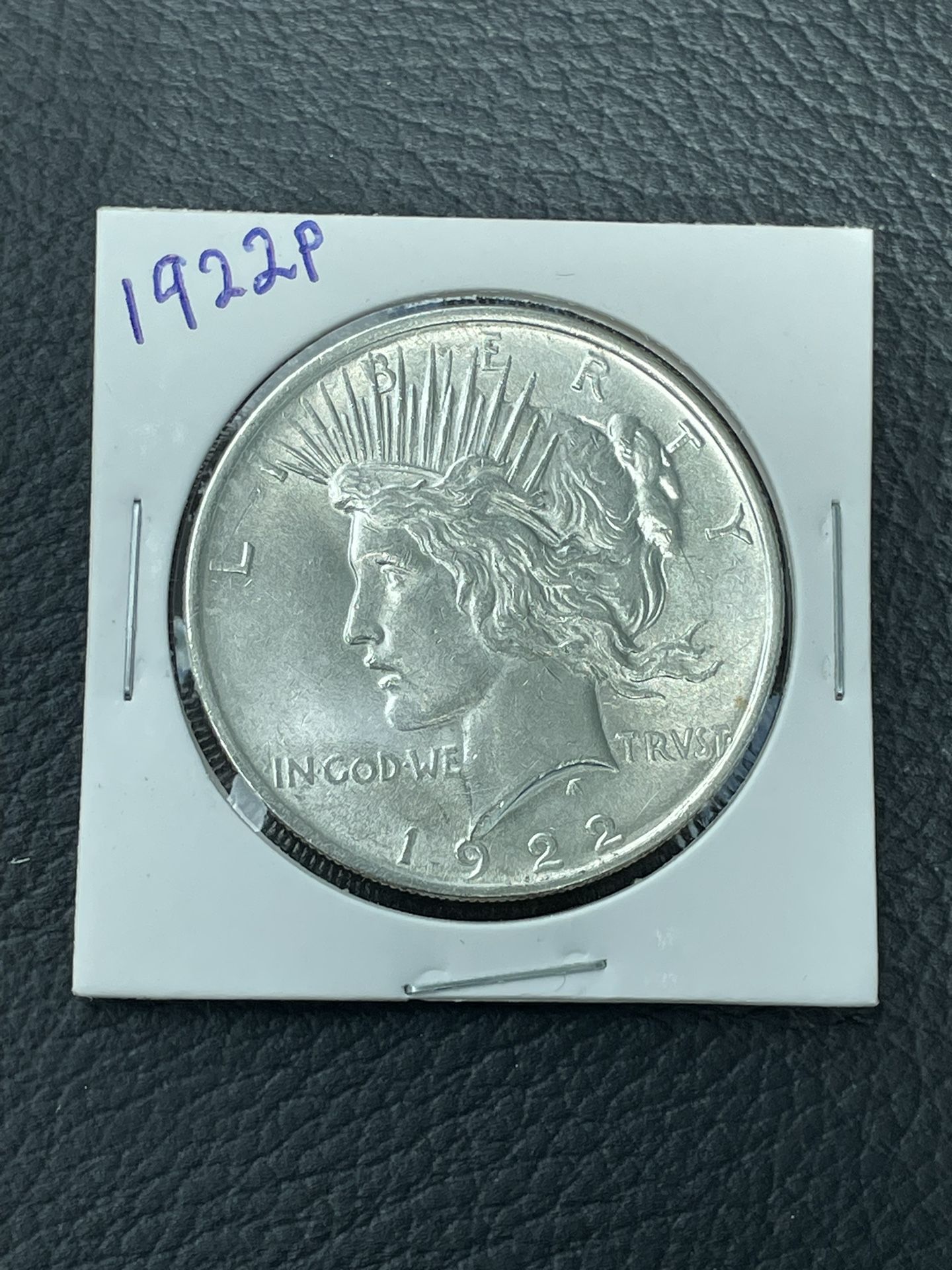 1922 P Peace Dollar 