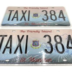 2018 St Maarten License Plates SEVERAL AVAILABLE