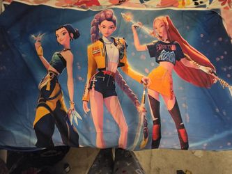 Kpop Demon Hunters Banners 4ftx3ft