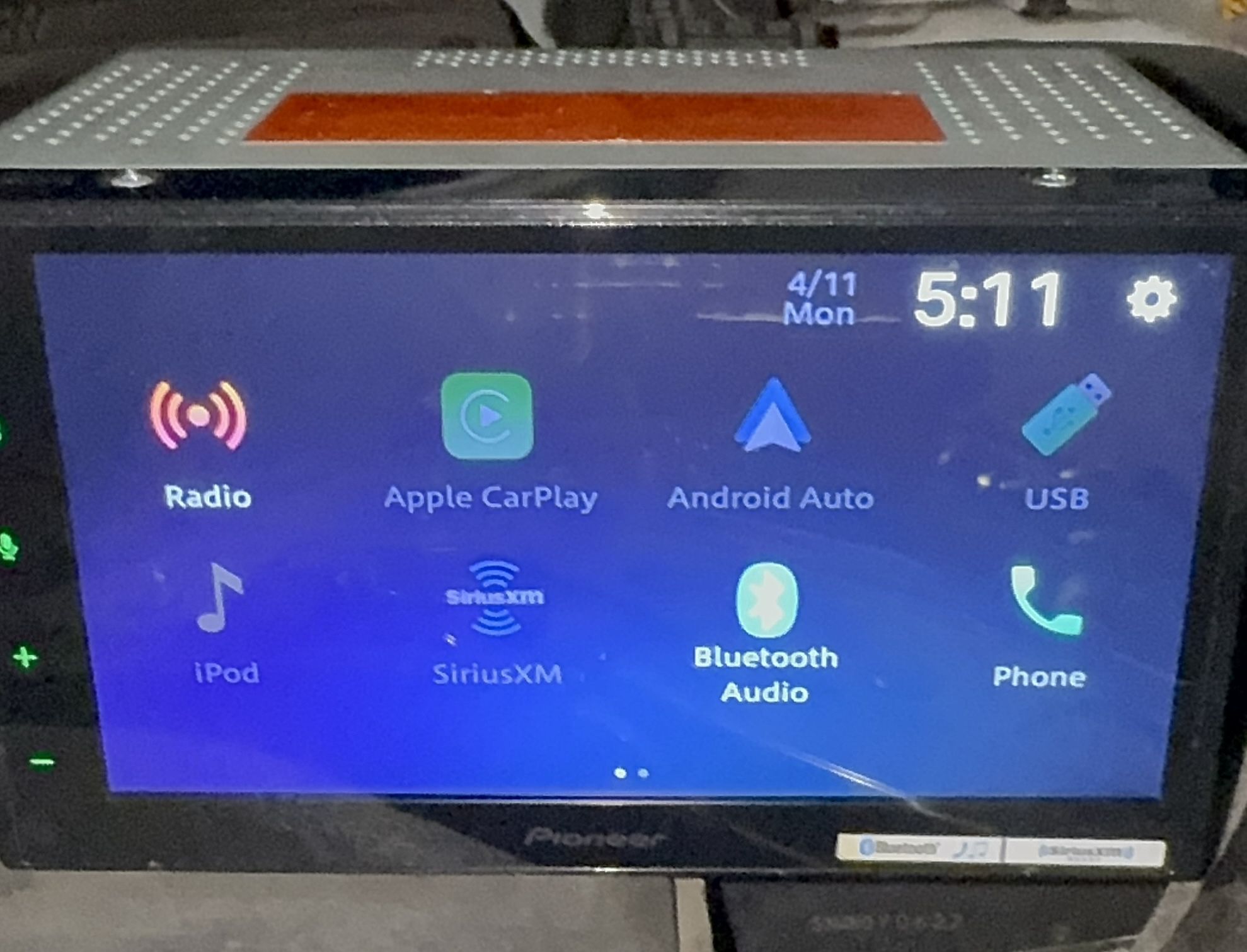 Pioneer DMH-1770NEX Double-DIN Digital Multimedia Receiver, Wired Apple CarPlay and Android Auto, 6.8” Capacitive Touchscreen