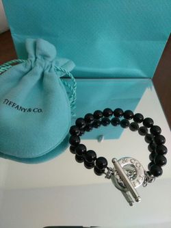 Tiffany & Co Onyx beaded Bracelet