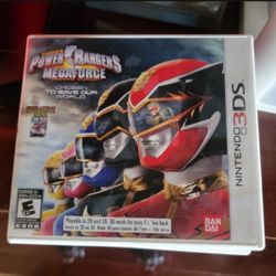 Nintendo 3ds Game POWER RANGERS MEGA 