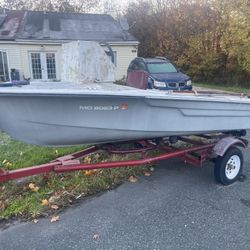 Boat And Trailer 