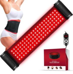 (New in Box) Red Light Therapy for Body, Infrared Light Therapy for Shoulder Waist Muscle Pain Relief, Upgraded 3 in 1 Led Beads, 660nm&850nm Near In