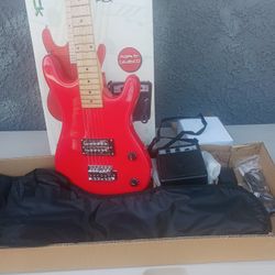 Brand New Inbox Viper Jr Starter Pack The Rosa Kids Guitar By Ritzcraft
