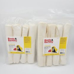 Boots & Barkley Rawhide Retriver Rolls 4ct Each