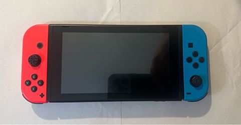 Nintendo Switch 1 with Neon Joy-Cons