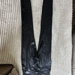 Faux Leather Spanx Leggings (Great Condition)