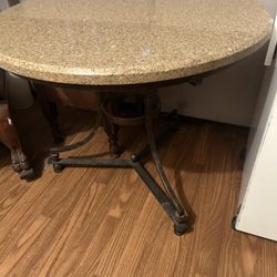 MARBLE SIDE TABLE