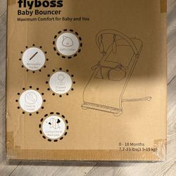 3-in-1 Portable Baby Bouncer / Rocker (Oatmeal Khaki) – New