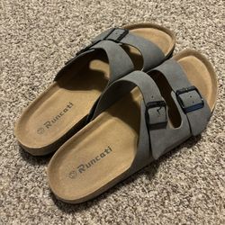 Men’s Faux Birkenstocks Sandals Size 12