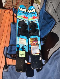 HO kids waterskiis