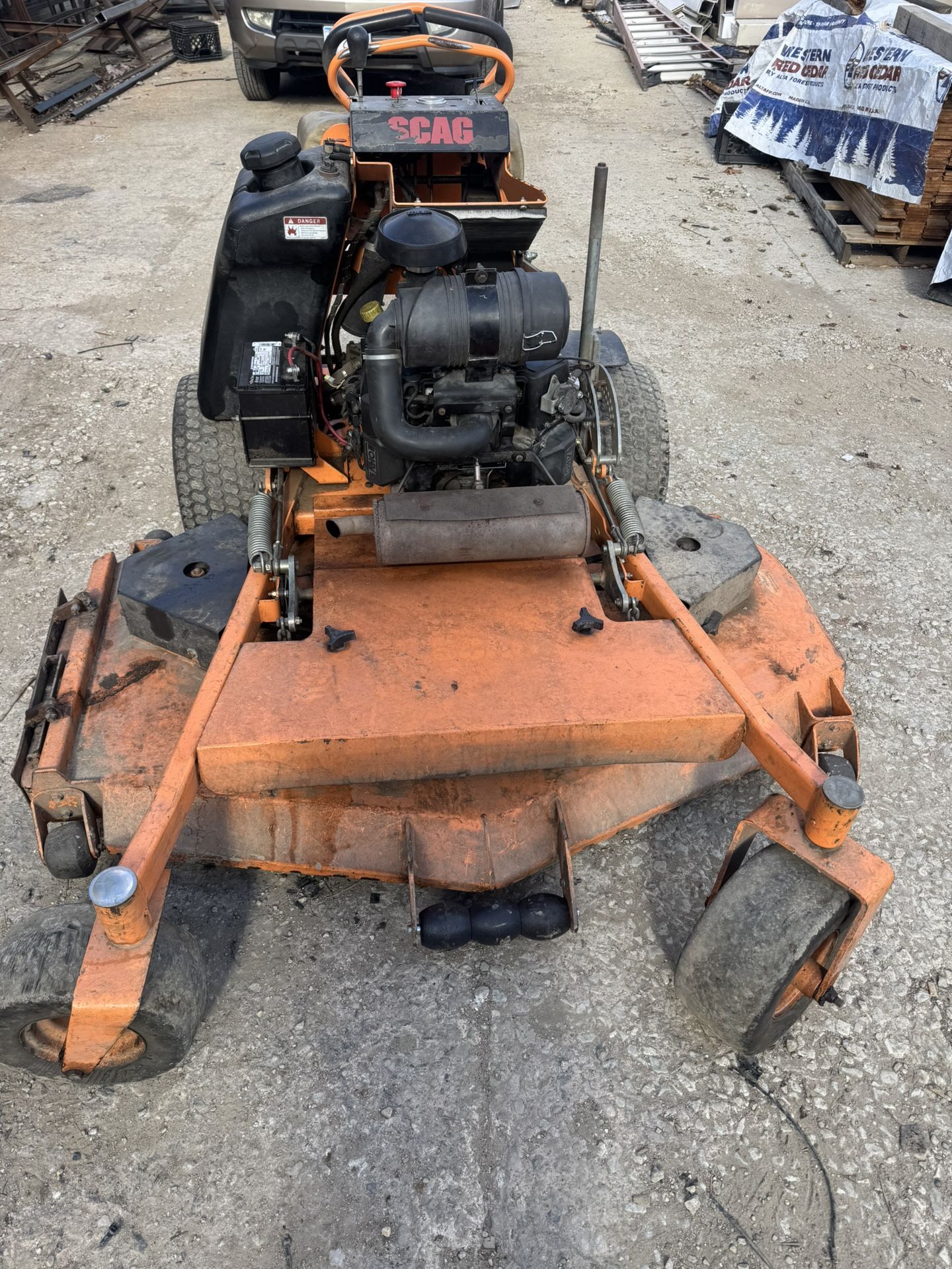 SCAG 61” STAND UP LAWN TRACTOR