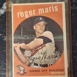 Roger Maris Baseball Card