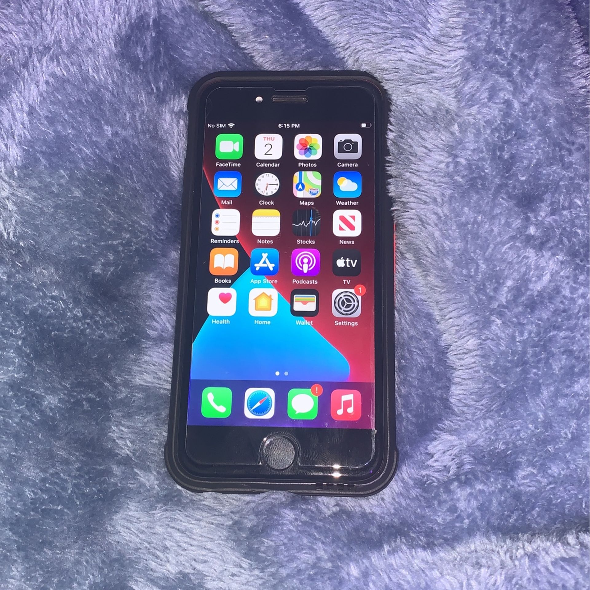 iPhone Se 64 By Cricket W Case And Glass Screen Protector