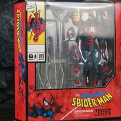 New Mafex No.075 Marvel The Amazing Spider-Man KO Comic Ver. Action Figure Box 