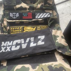 CVLZ Camo Reflective Vest