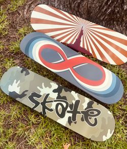 Pottery Barn Beautiful Skateboard Wall art.