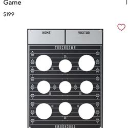 NEW QUARTERBACK BEAN BAGS GAME FOR WALL 