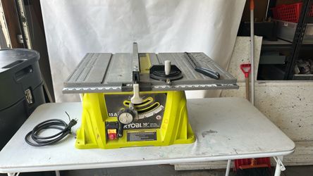 Ryobi 10-Inch 15A Table Saw