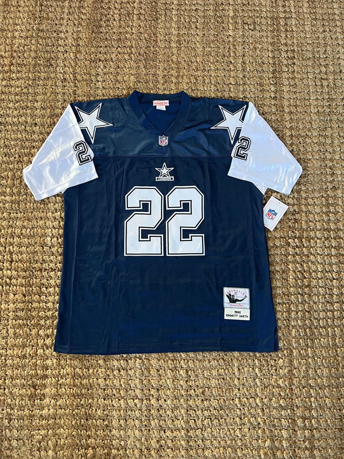 MENS EMMITT SMITH DALLAS COWBOYS JERSEY 3XL XXXL