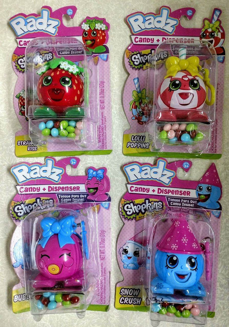 Shopkins Radz Candy Dispensers