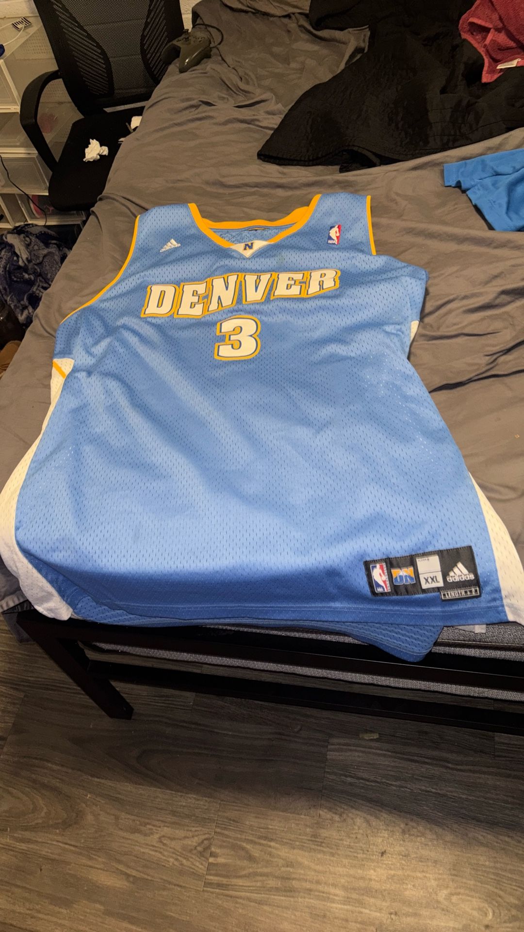 Denver Nuggets Iverson Jersey XXL
