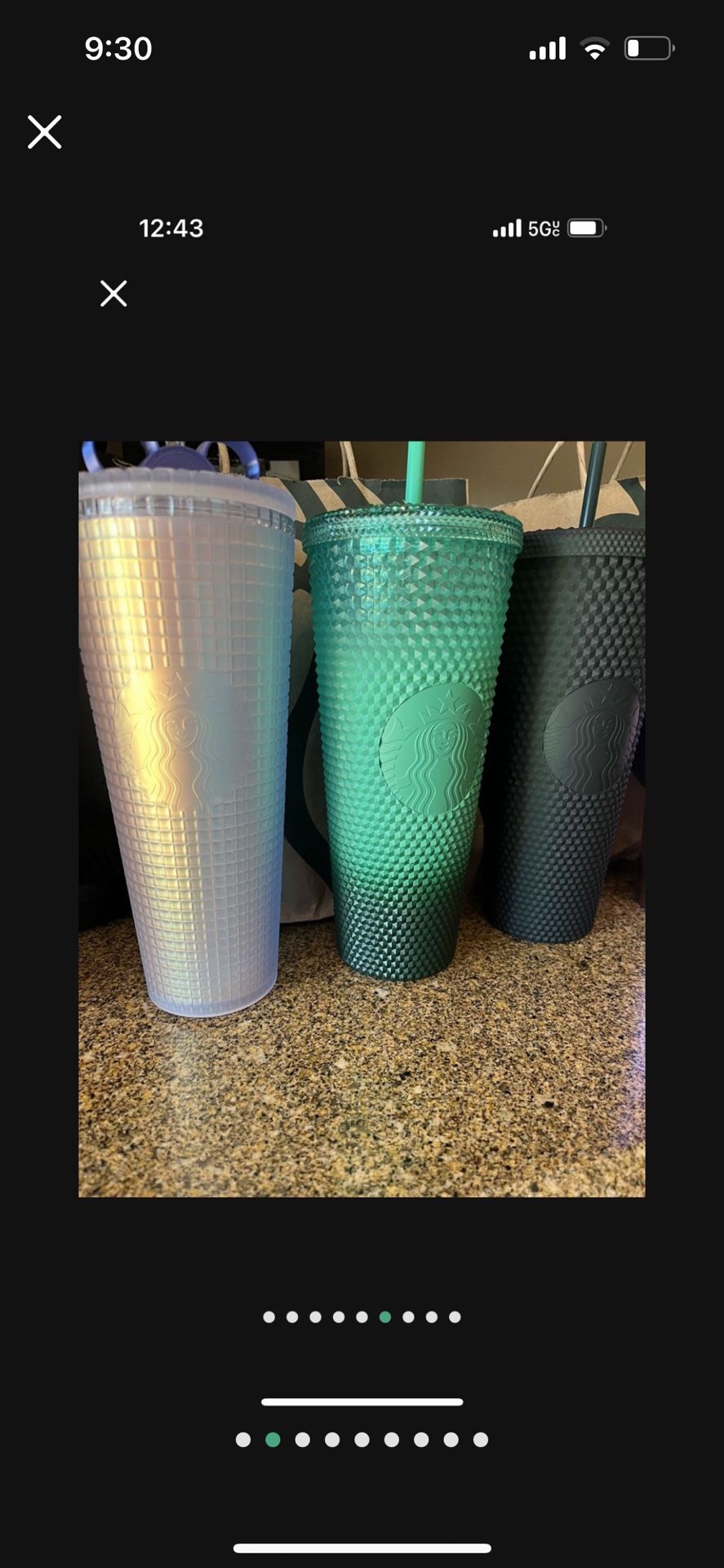 New Starbucks Cups