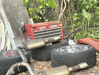 Tool Box And Rims
