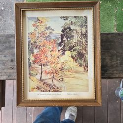 Old Botanical Gardens Early Autumn Chiura Obata 1939