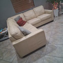 Leather L COUCH 