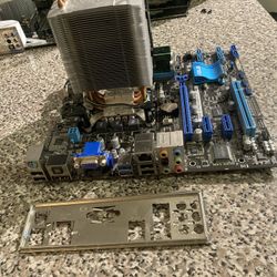 Intel I7 2600s Asus P8h61-m Pro Motherboard And 16 Gb Ddr3 Ram