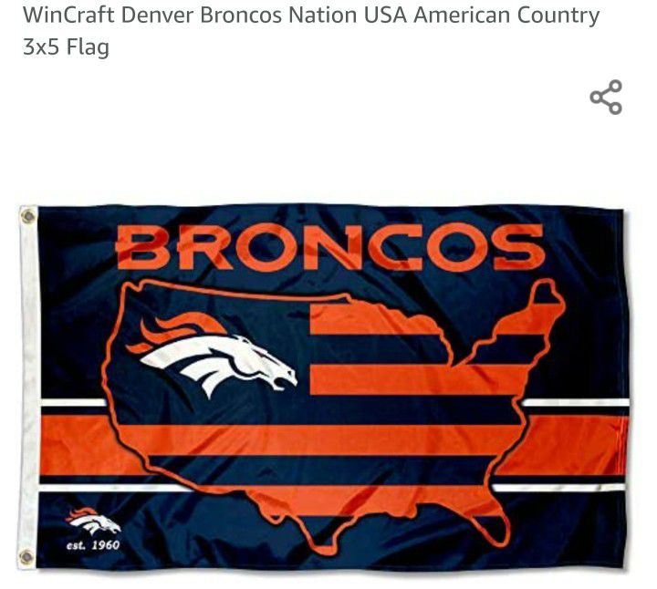 3 X 5 American Country BRONCO Flag