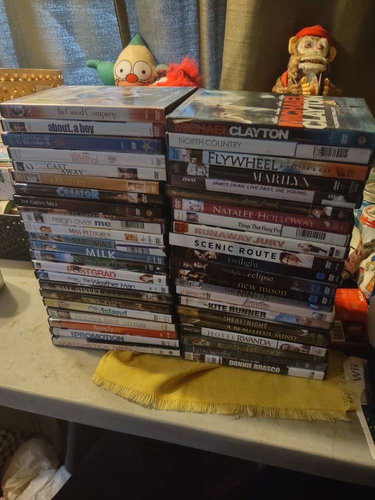 45 Drama DVD Movies Will Not Separate Great Shape