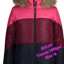 Tommy Hilfiger Little Girl  Jacket  Size 6