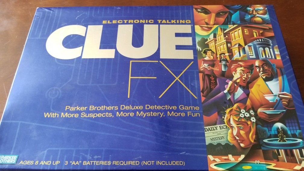 Clue FX Electronic Board Game