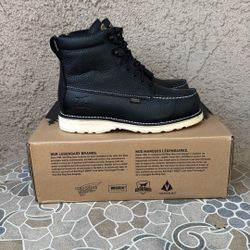 WORK BOOTS IRISH SETTER SOFT TOE WATERPROOF SIZE 7 MENS 