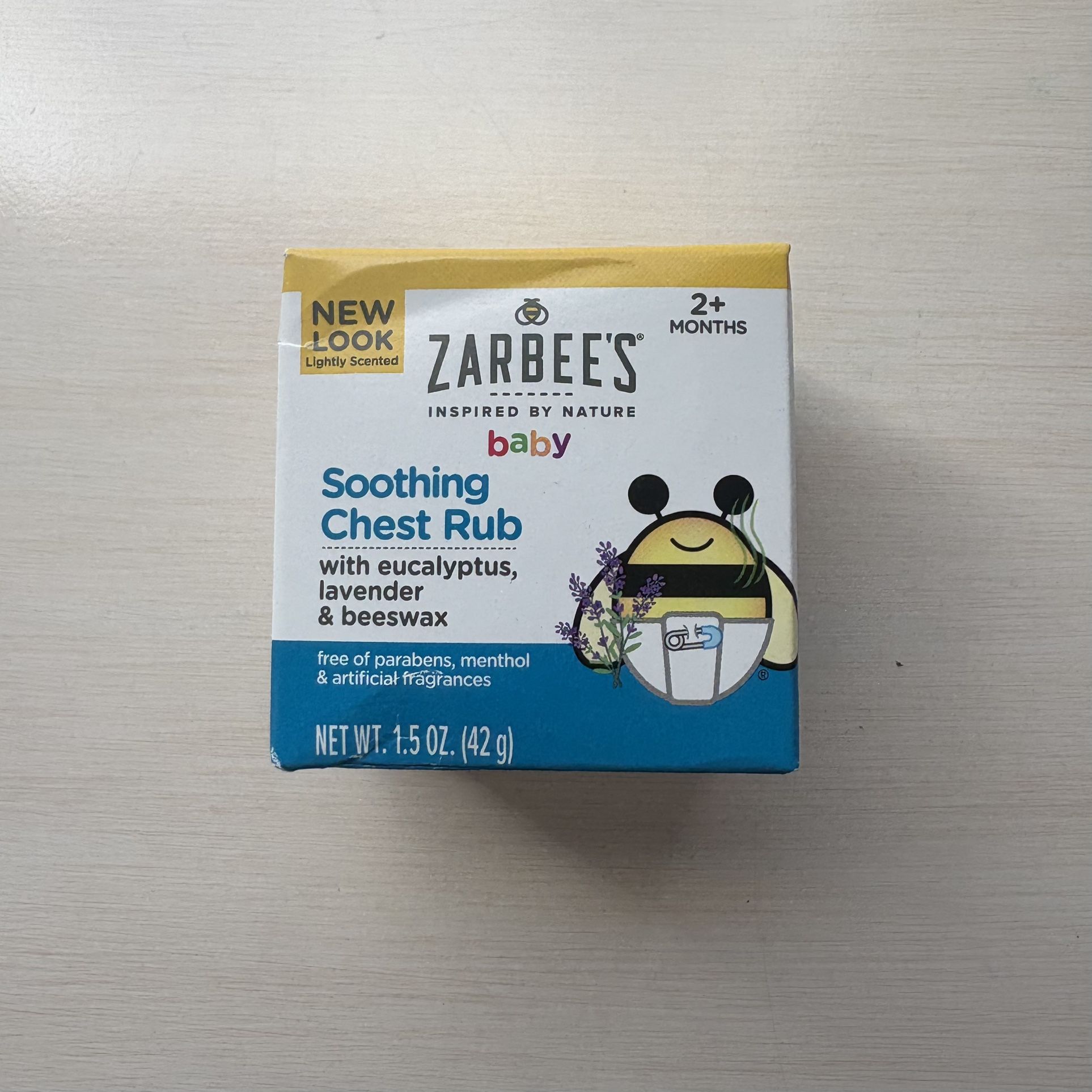 Zarbee's Baby Soothing Chest Rub 